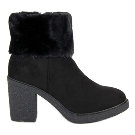 Seastar Čizme od antilopa s krznom crna