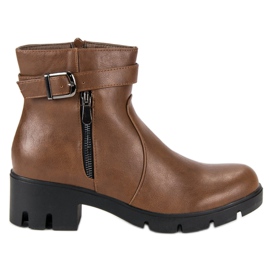 Small Swan Jesen smeđe čizme smeđa