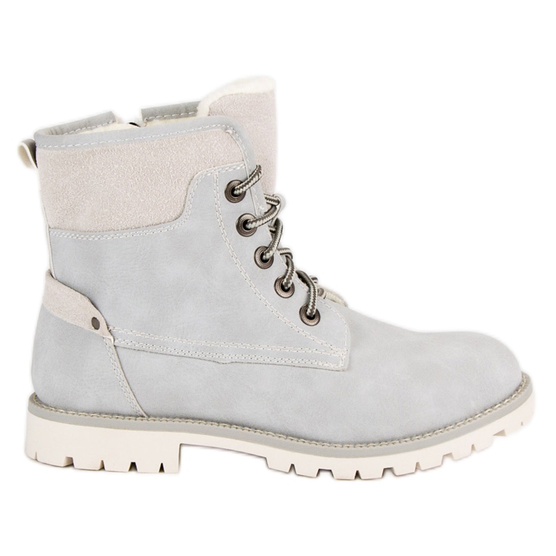 Filippo Sivo vezane planinarske cipele siva