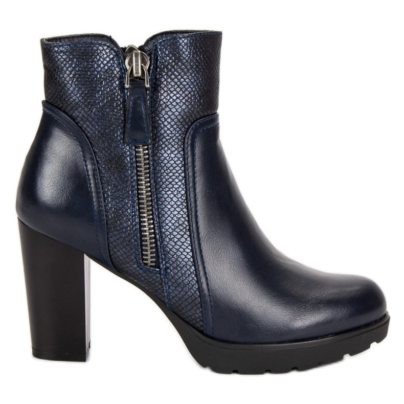 Filippo Mornarskoplave čizme na stupu plava