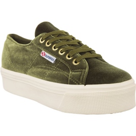 Superga 2790 Velvetw B63 zelena