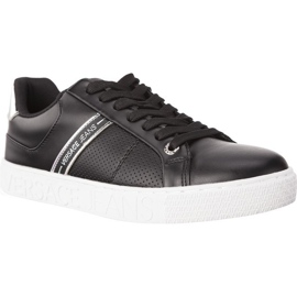 Versace Jeans Versace traperice Linea Cassetta Logata DIS. 1 crna