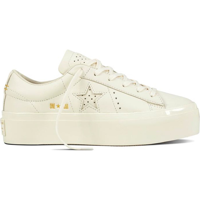 Converse 559899 Platforma s jednom zvjezdicom smeđa raznobojna