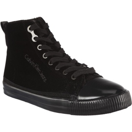 Traperice Calvin Klein Debby Velvet Blk crna