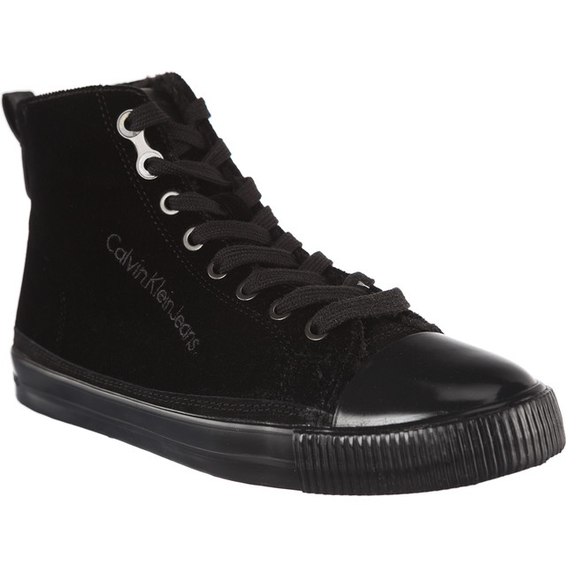 Traperice Calvin Klein Debby Velvet Blk crno
