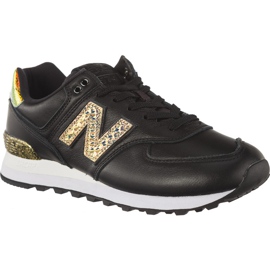 New Balance Novi balans WL574NRH crna žuta boja