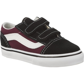 Vans Stari Skool Q7J Crni Og Burgundije crna višebojan crvena