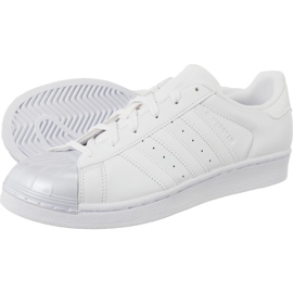 Sjajni nožni prst Adidas Superstar W 683 bijela
