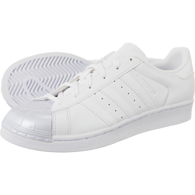 Sjajni nožni prst Adidas Superstar W 683 bijela