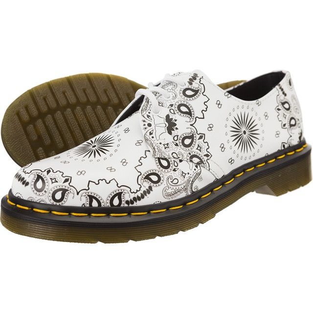 Dr. Martens Dr.martens 1461 Backhand Bijela crna bandana