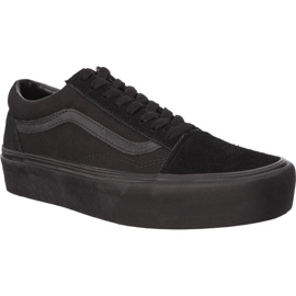 Vans Stara Skool platforma Bka crna crna