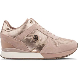Tommy Hilfiger Camo metalik klin 641 Ruža od mahagonija ljubičasta