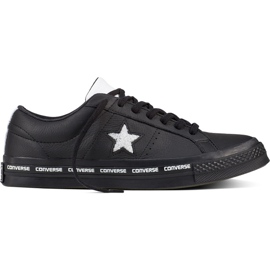 Converse 159721 Jedna zvijezda Pinstripe crna