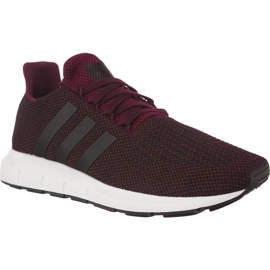 Adidas Swift Run J 600 Maroon Core crna Ftwr bijela crvena