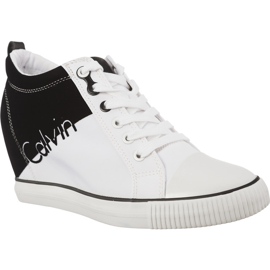 Calvin Klein Rory najlon R0647 bijeli crni bijela crna