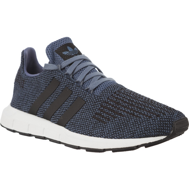 Adidas Swift Run J 604 Sirovi čelik Crna Crna siva