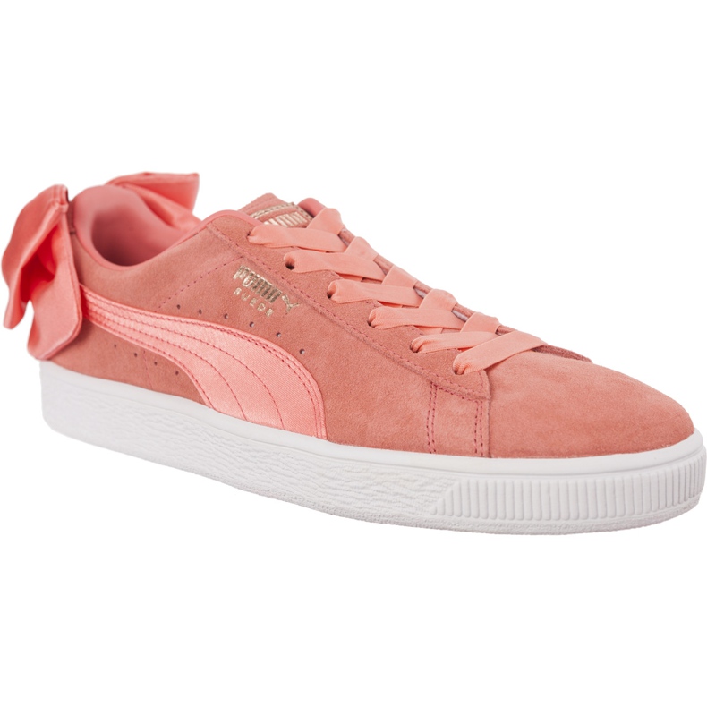 Puma Suede Bow Wn S Shell Pink Shell Pink ružičasta
