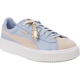 Puma Platforma košara Coachella Wns Fm Silver Peony Cashmere Blue smeđa plava višebojan