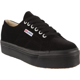 Superga 2790 Velvetw 999 crno