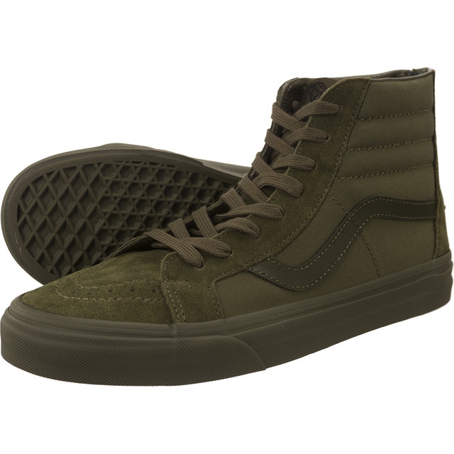 Vans SK8-Hi Ponovno izdavanje Zip Juv zelena