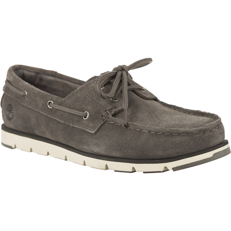 Timberland Cipele za brod Camede Falls Gunmetal siva