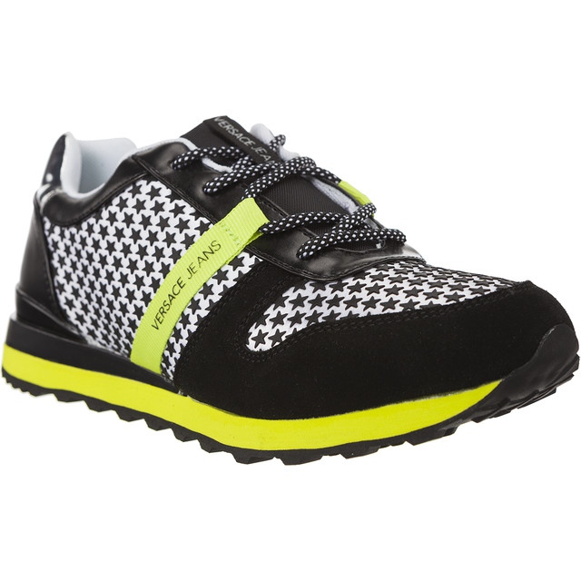 Versace jeans tenisica Donna Dis D1 M60 bijela crno žuta boja