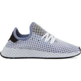 Adidas Deerupt Runner W kreda plava kreda plava jezgra crna bijela višebojan