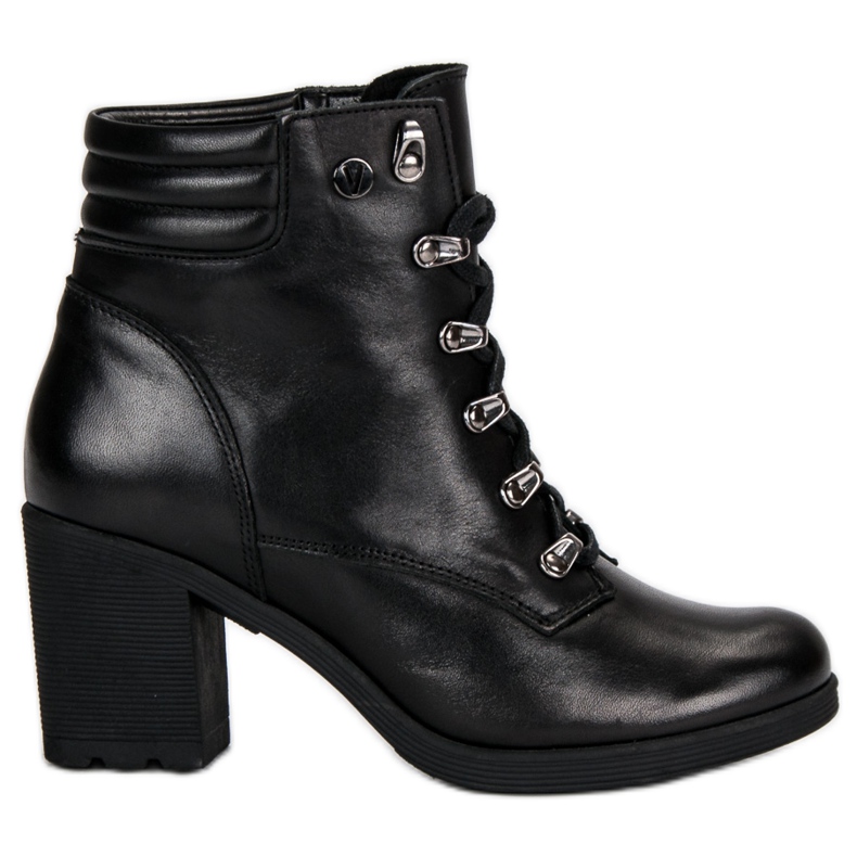 Udobne vinceza visoke potpetice crno