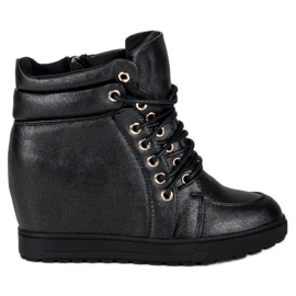 J. Star Elegantne vezane tenisice crno