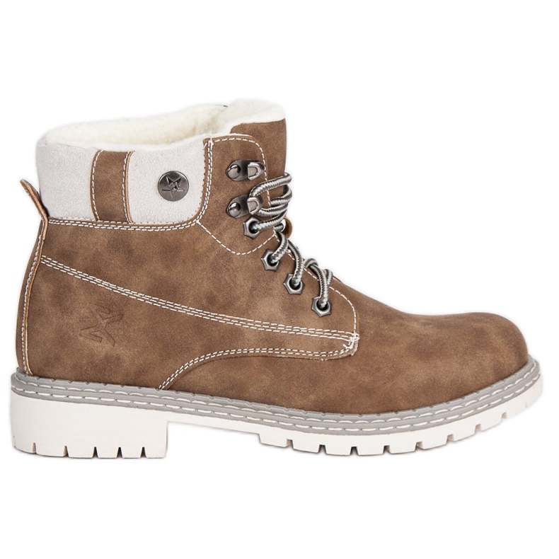 Filippo Smeđe čizme od ovčje kože smeđa