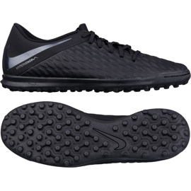 Nogometna obuća Nike Hypervenom Phantomx 3 Club Tf AJ3811-001 crna crna