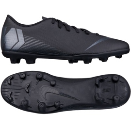 Nogometne cipele Nike Mercurial Vapor 12 Club M AH7378-001 crna crna