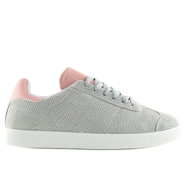 Ženske tenisice sive i roze BL131P GREY / PINK siva