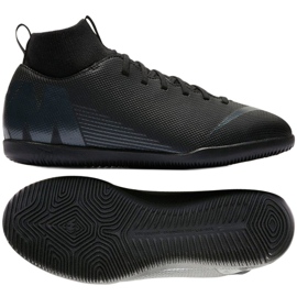 Nike Mercurial Superflyx 6 Club Jr crna