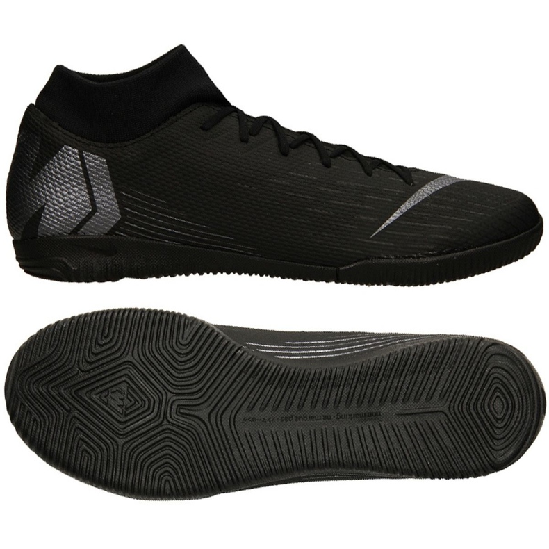 Sobne cipele Nike Merurial Superflyx 6 Academy Ic M AH7369-001 crno crno