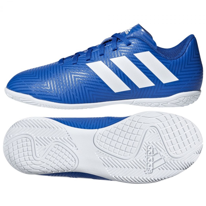 Adidas Nemeziz Tango 18.4 In Jr DB2384 kopačke plava plava