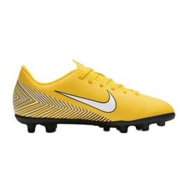 Nike Mercurial Vapor 12 Club Neymar Mg Jr AO9472-710 nogometne cipele višebojan žutila