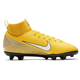 Nike Mercurial Superfly 6 Club Neymar Mg Jr AO2888-710 nogometne cipele višebojan žuta boja
