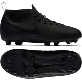 Nogometne cipele Nike Phantom Vsn Club Df Fg Jr AO3288-001 crna šaren