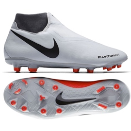 Nogometne cipele Nike Phantom Vsn Academy Df Fg M AO3258-060 siva višebojan