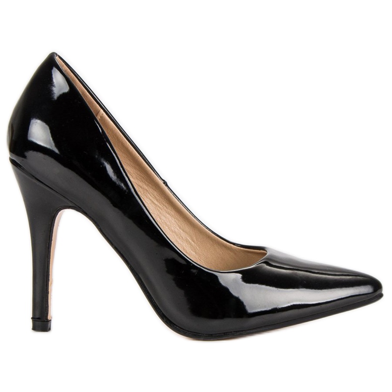 Crne lakirane igle crno