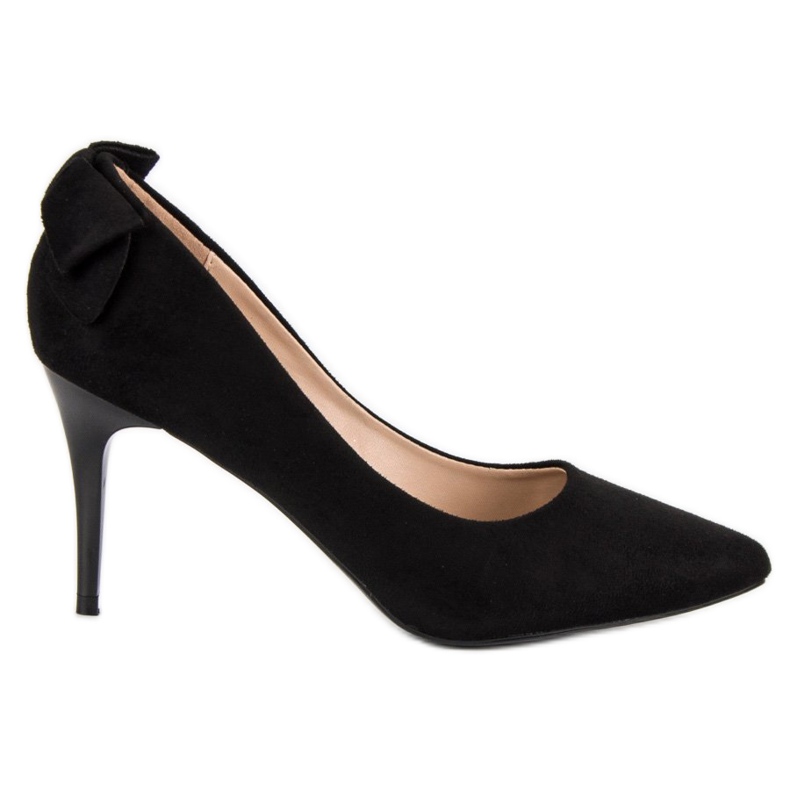 Modne antilop VINCEZA visoke potpetice crno