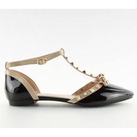 Balerinke sa štiklama crna DM29P crna