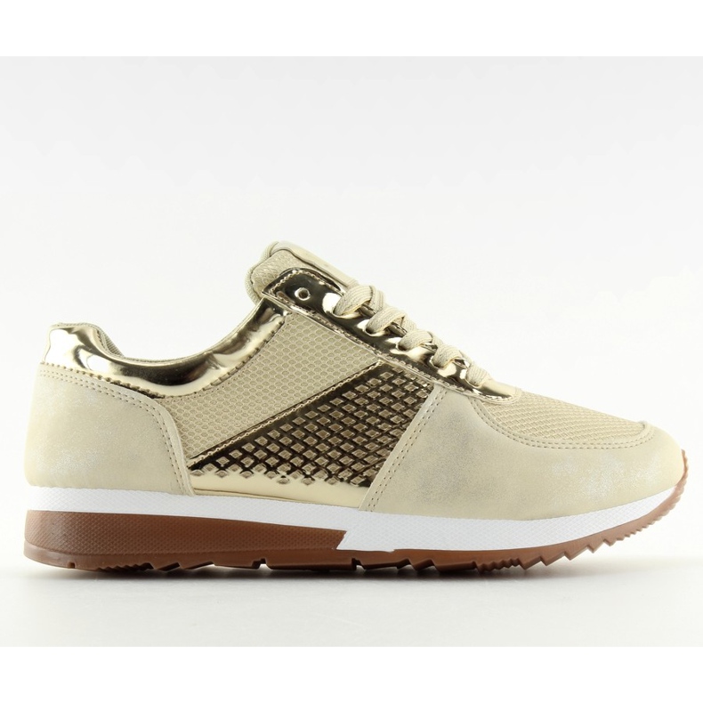 Ženske zlatne sportske cipele N007 Gold zlatna