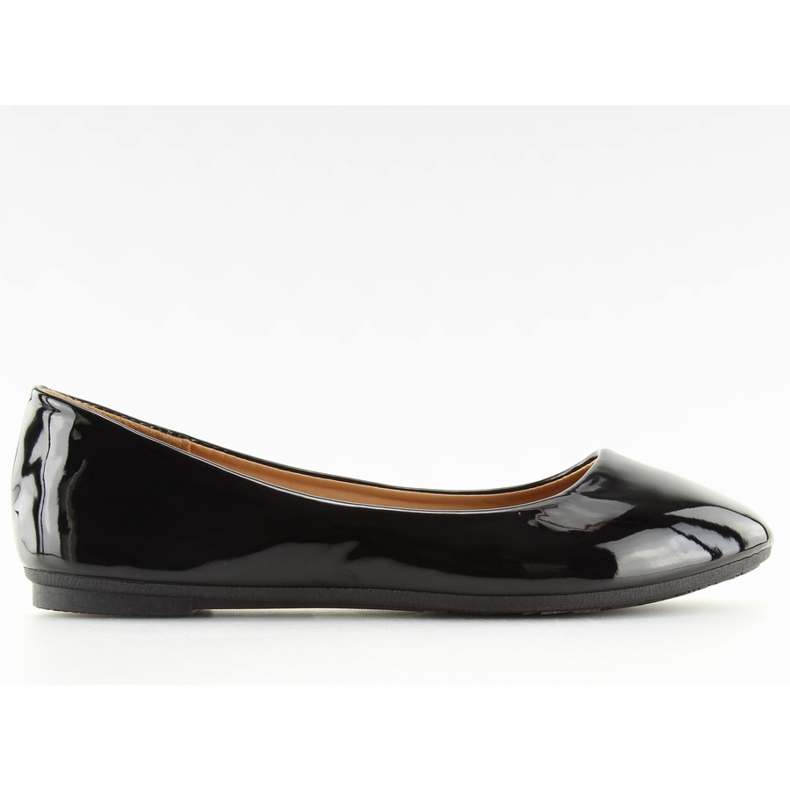 Ženske slatke crne balerinke 9988-60 crno