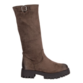Corina Ženske visoke čizme C7863ta smeđa