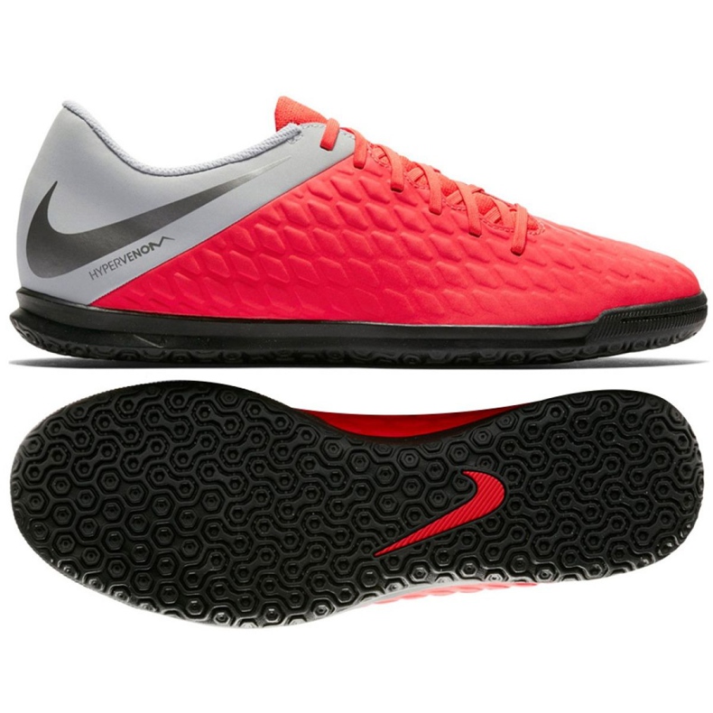 Sobne cipele Nike Hypervenom PhantomX 3 Club Ic Jr AJ3789-600 raznobojna crvena
