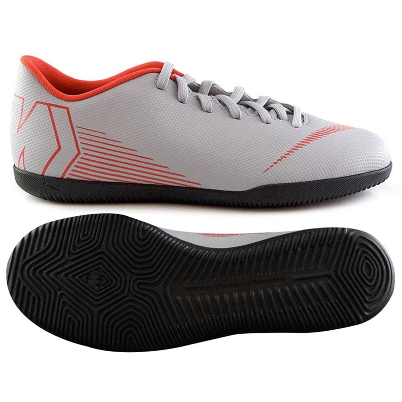 Sobne cipele Nike Mercurial Vapor 12 Club Ic M AH7385-060 siva siva