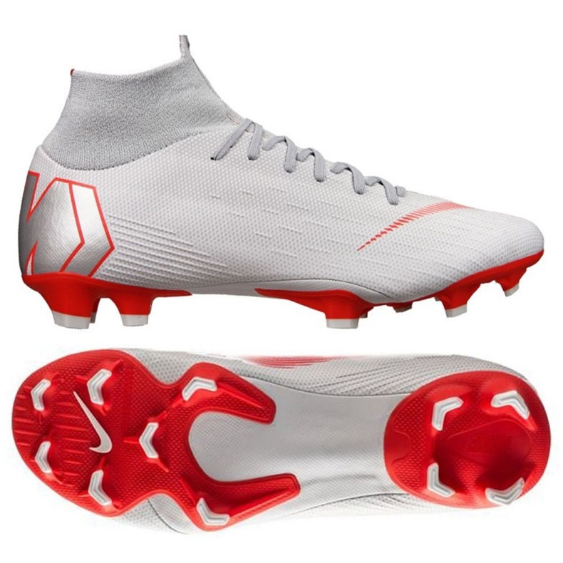 Nogometne cipele Nike Mercurial Superfly 6 Pro Fg M AH7368-060 bijela bijela