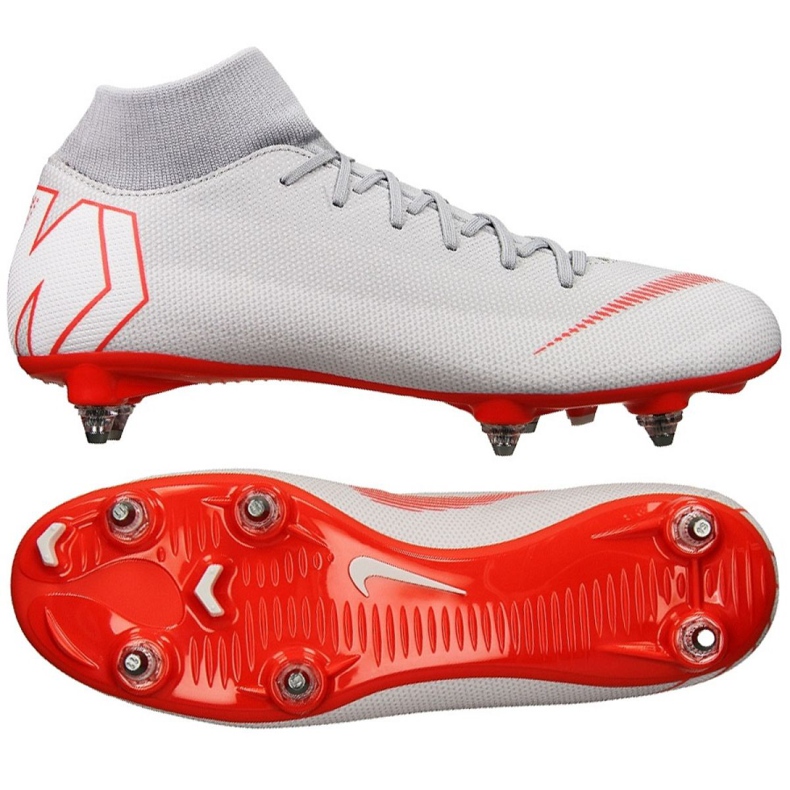 Nogometne cipele Nike Mercurial Superfly 6 Academy Sg Pro M AH7364-060 raznobojna bijela